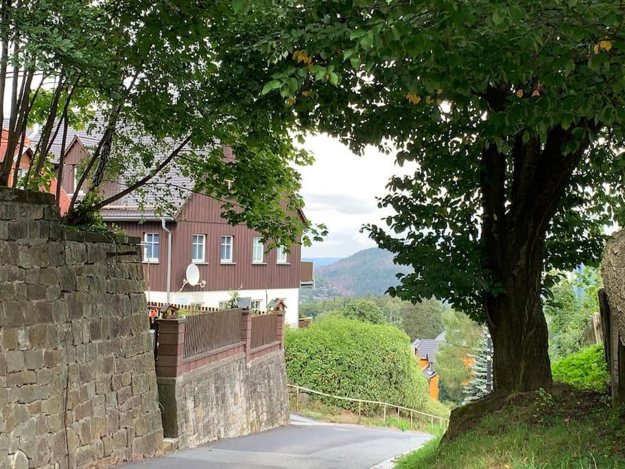 Fewo Karasek In Oybin Mit Panormablick, Kammlage Hain  Exterior foto
